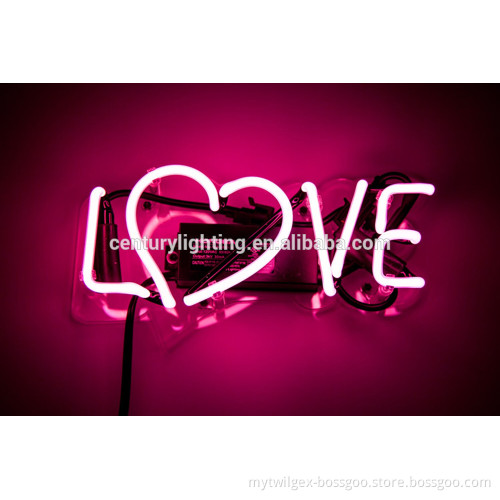 wholesale china factory price custom Love Neon Sign